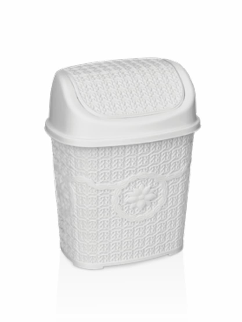 Asude Plastic Braided Dustbin