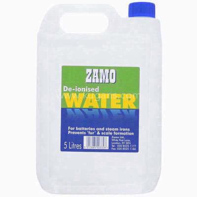 ZAMO De- ionised Water 5ltr