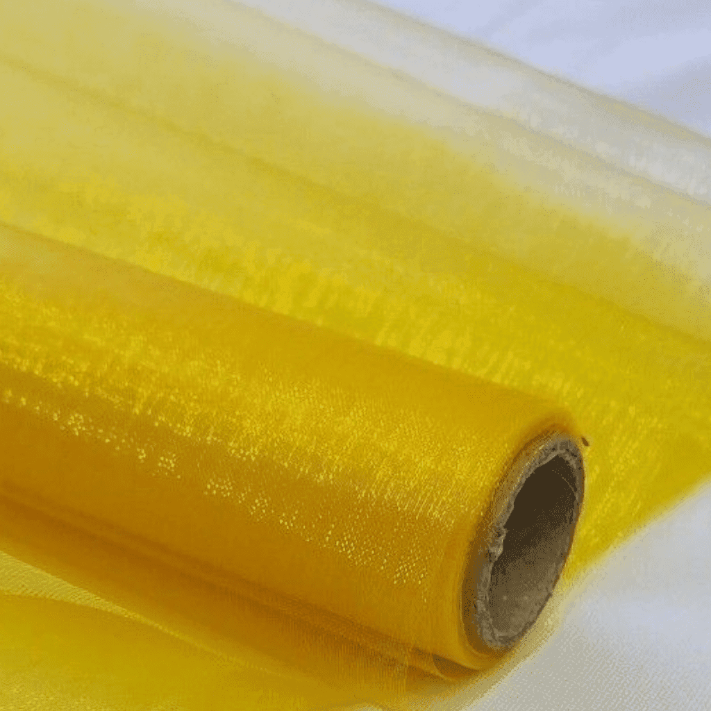 Apac 40CM X9M Hot Gold Organza Roll