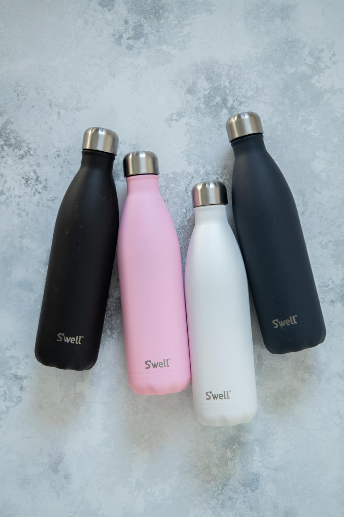 RSW Water Bottle S/Steel 750ml S/Wall 3 Cols