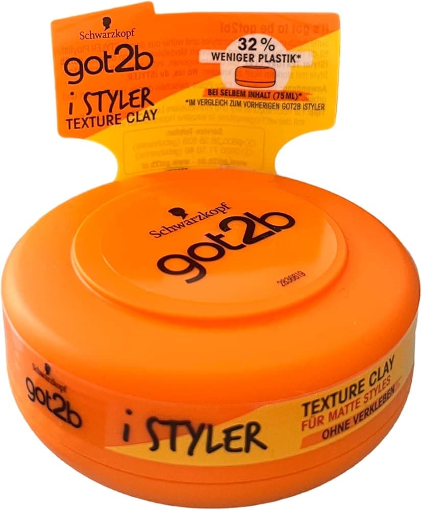 WK  SCHWARZKOPF GOT2B ISTYLERS TEXTURE CLAY 75ML