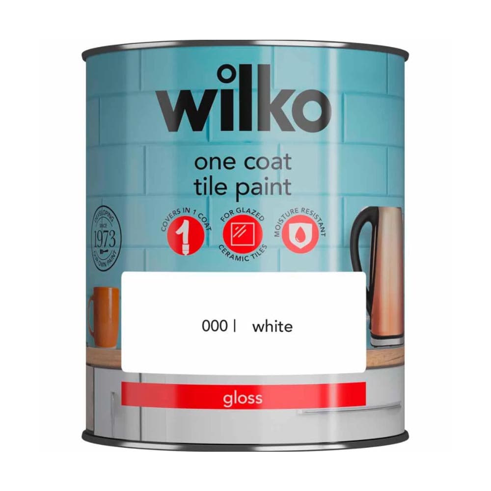 WK OC tile paint White gloss 750ml