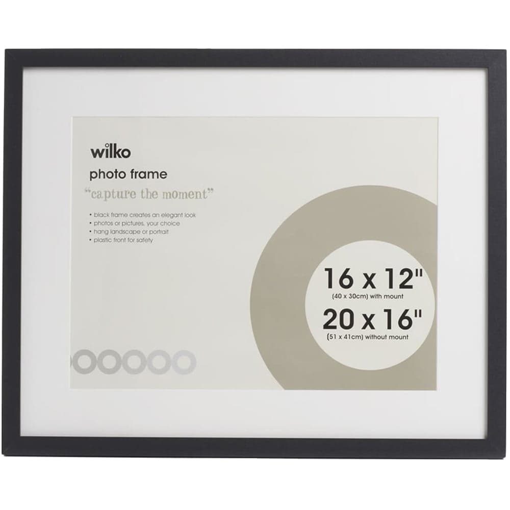 Wilko  Photo frame  (8 x 6",16x12",20x16")