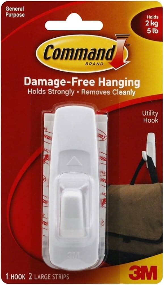 WK Damage Free removable adhesive hook