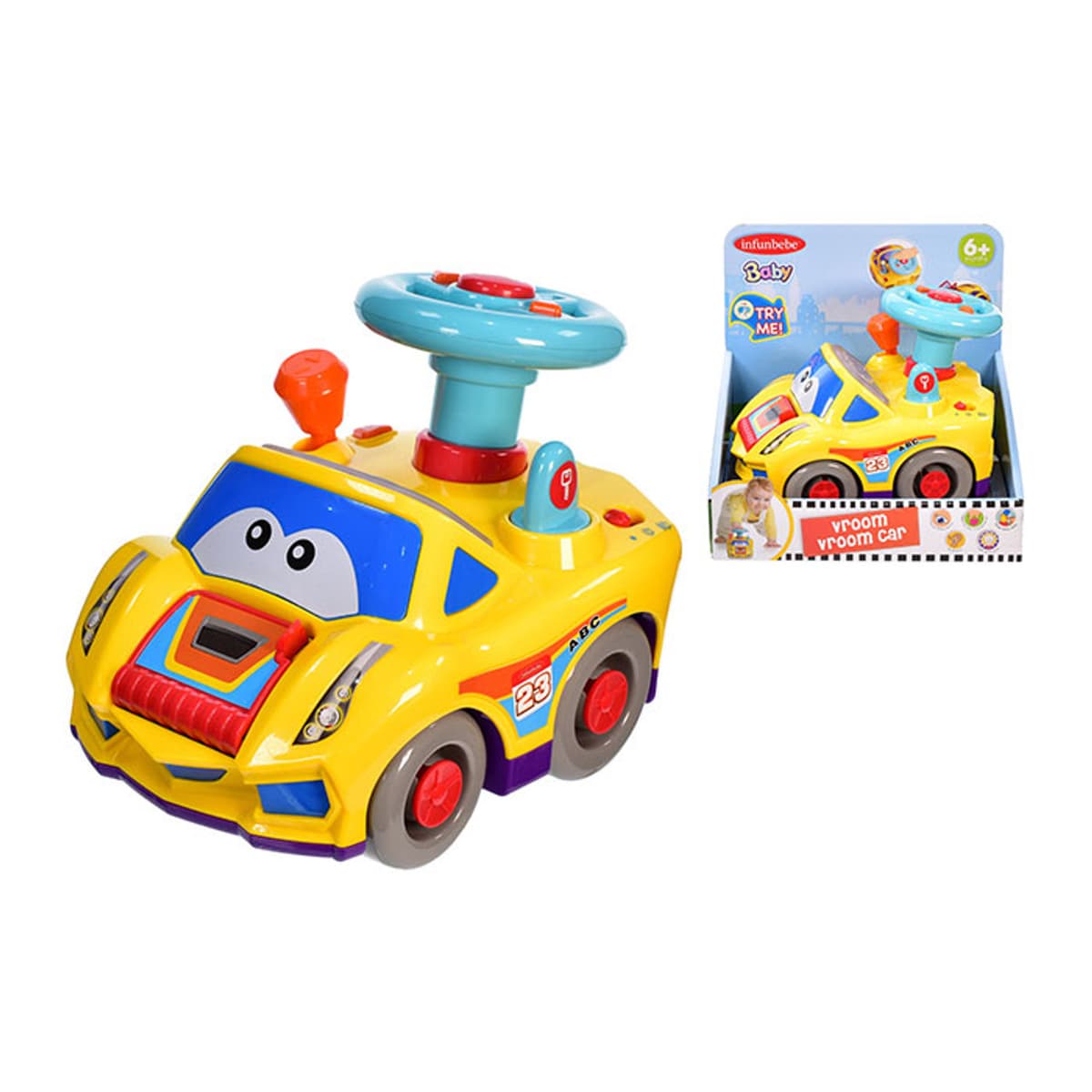 Kandy Toys Vroom Vroom Car "Try Me"	