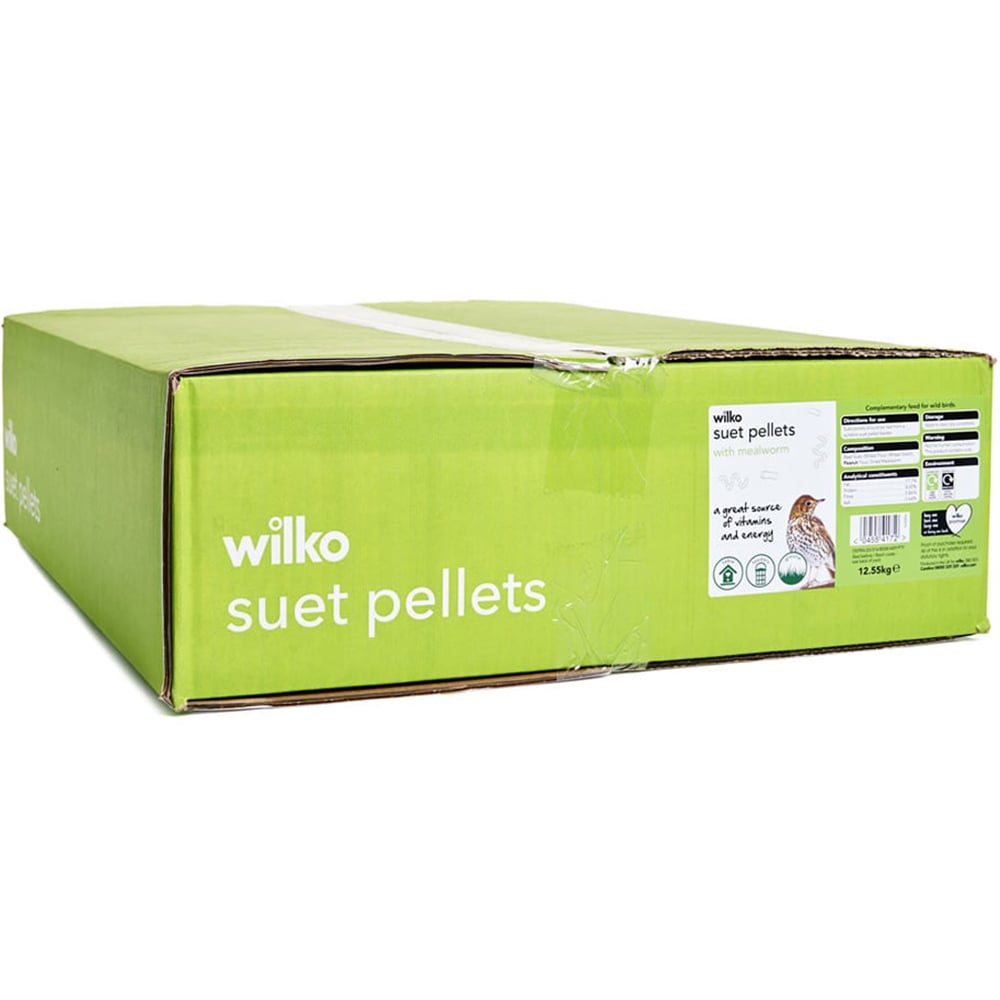 WL Wild Bird Suet Pellets with Mealworms 12.55kg image