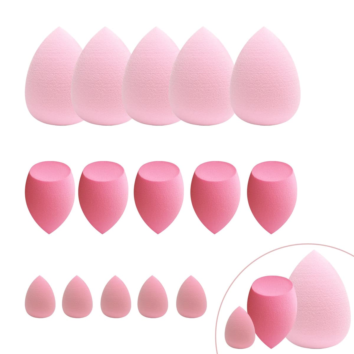 WK Make Up Sponges 15 pack