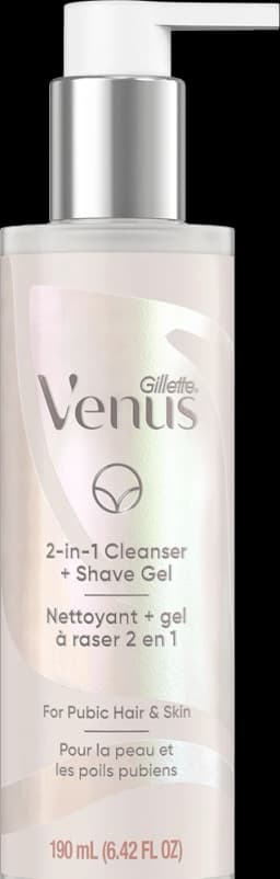 Pubic Hair & Skin 2-in-1 CLEANER & Shave Gel 1