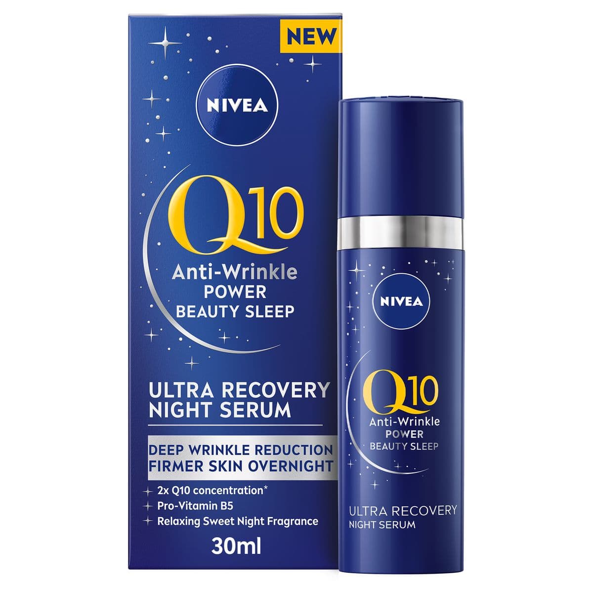 Nivea Q10 Anti-Wrinkle Power Ultra Recovery Night Serum 