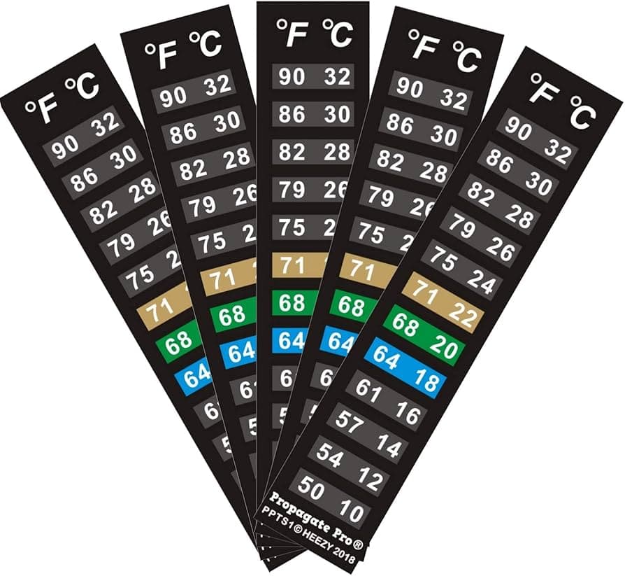 WK Stick On Thermometer Strip 2 pack