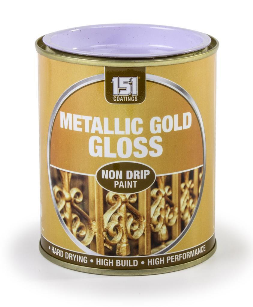 151 Metallic Gold Paint 300ml image