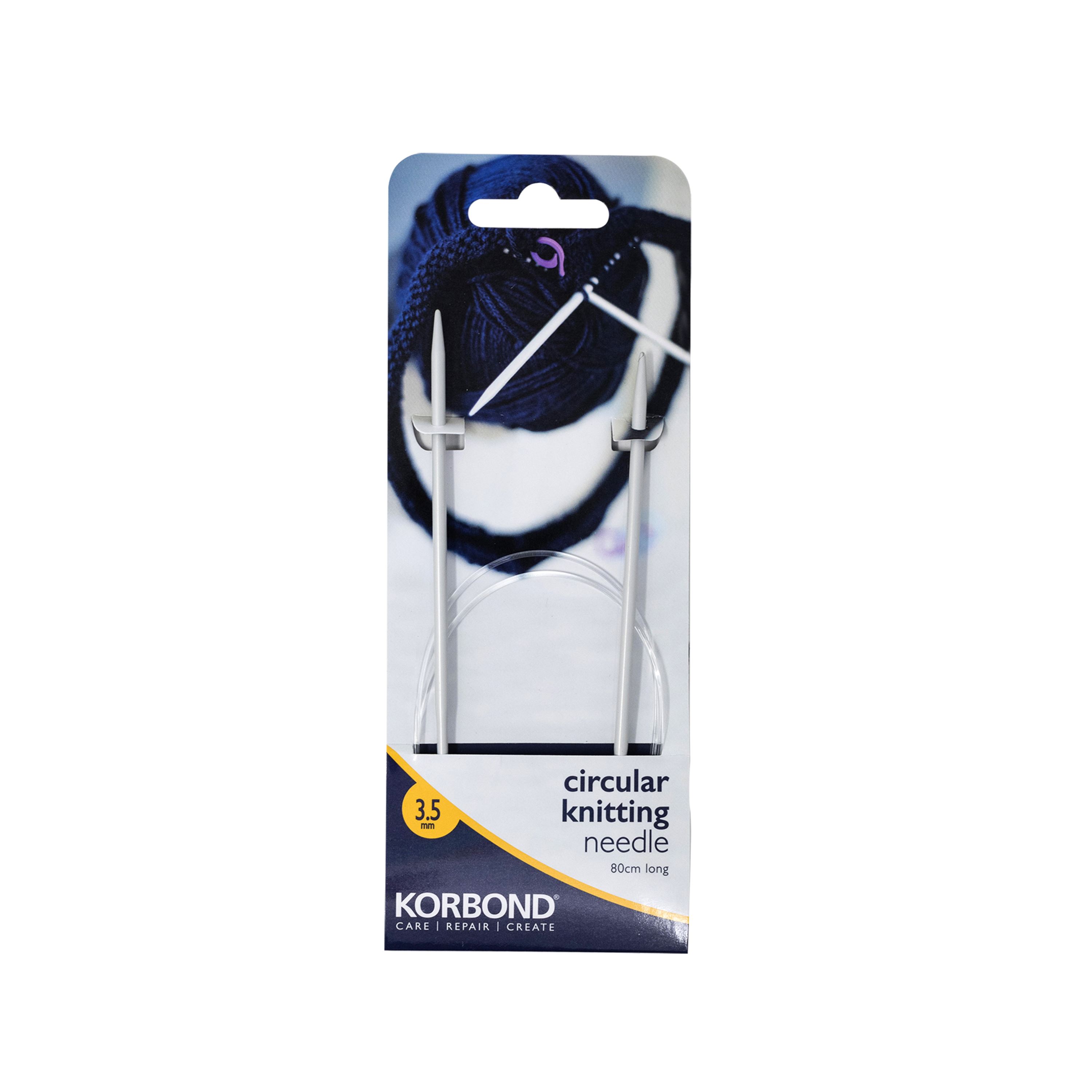 Korbond Circular Knitting Needle 3.5mm x 80cm image