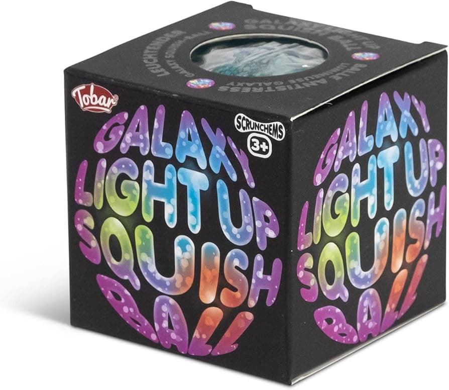 HGL Scrunchems Galaxy Light up Squish Ball