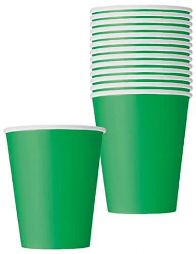 Unique Party 14 Emerald Green 9 Oz. Cups