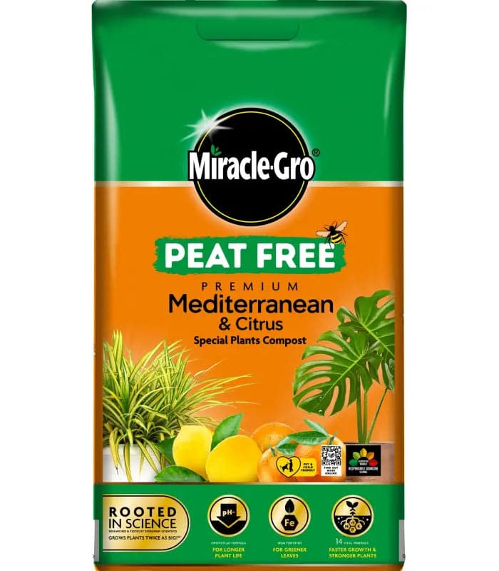 Evergreen MIRACLE-GRO PEAT FREE MED 
 CITRUS 1X10L
