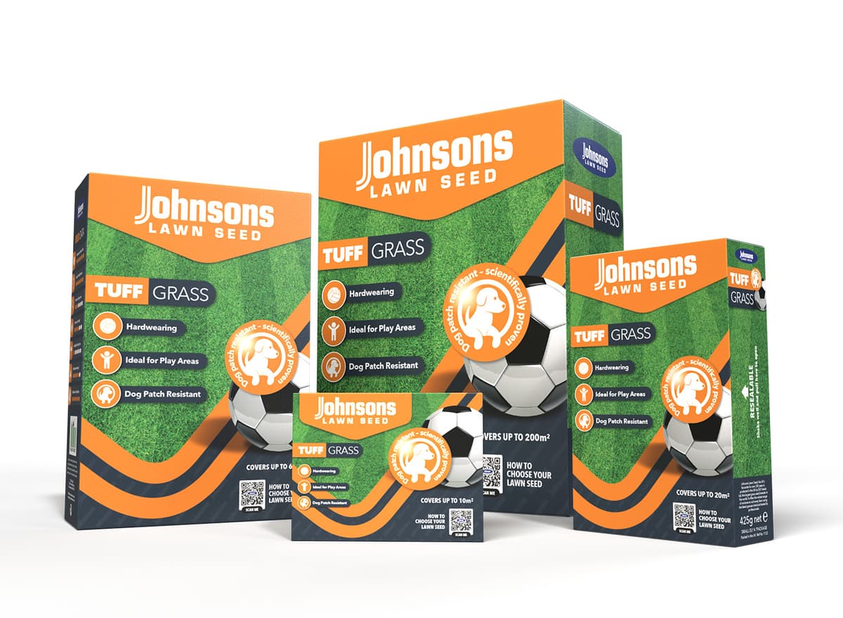 Johnsons Lawn Seed Tuff Grass 210g