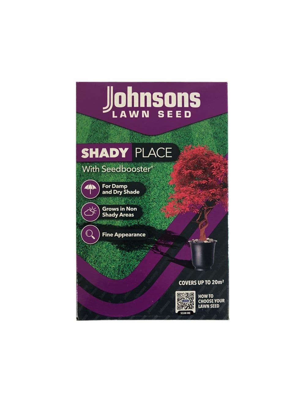 Johnsons Lawn Seed Shady Place 425g