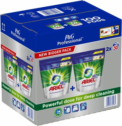 Ariel prof reg liquitabs col 100ct image