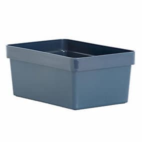 WHAM Studio Linen 1.01 Utility Basket Deep 25x17x11cm Navy