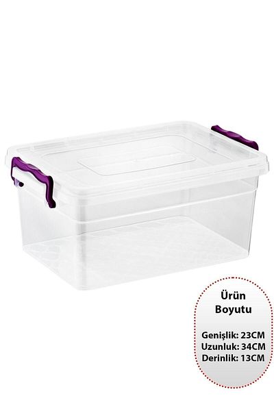 Asude 15 Lt Cool Gray Deep Storage Box image