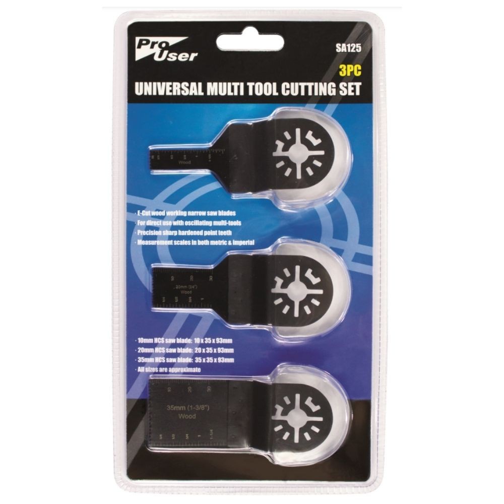Blackspur 3pc Universal Multi Tool Cuttin image