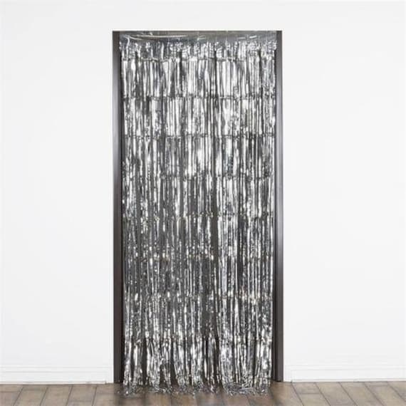 Unique Party Fringe Door Curtain
Silver FL 1m x 2m