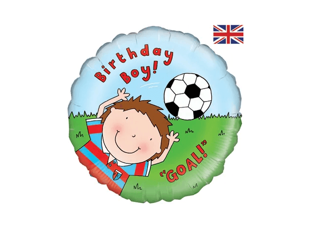 Oaktree 18" Happy Birthday Footballer