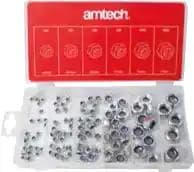 Assorted Metric Locking Nuts (100pcs)