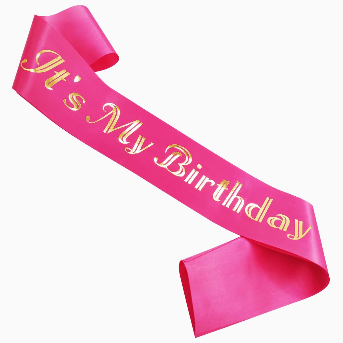 Unique Party Its My Birthday Satin Sash