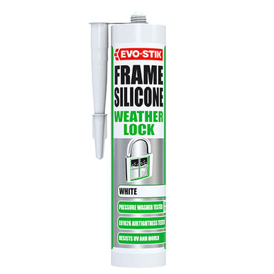 Evo-Stik Weatherlock Premium Silicon Frame Sealant Low Modulus Neutral Cure (LMN) White C20
