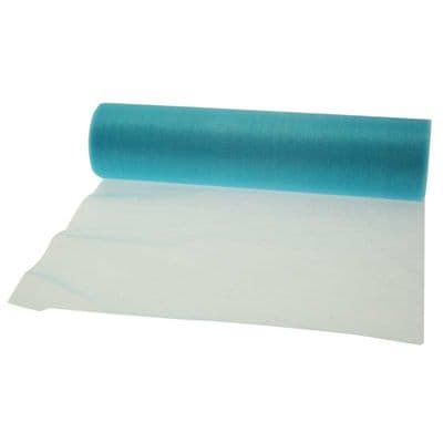 Apac 40cm x 9m Turquoise Organza Roll (6)