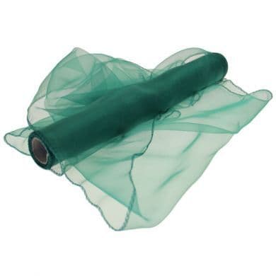 Apac 40cm x 9m Emerald Organza Roll (6)