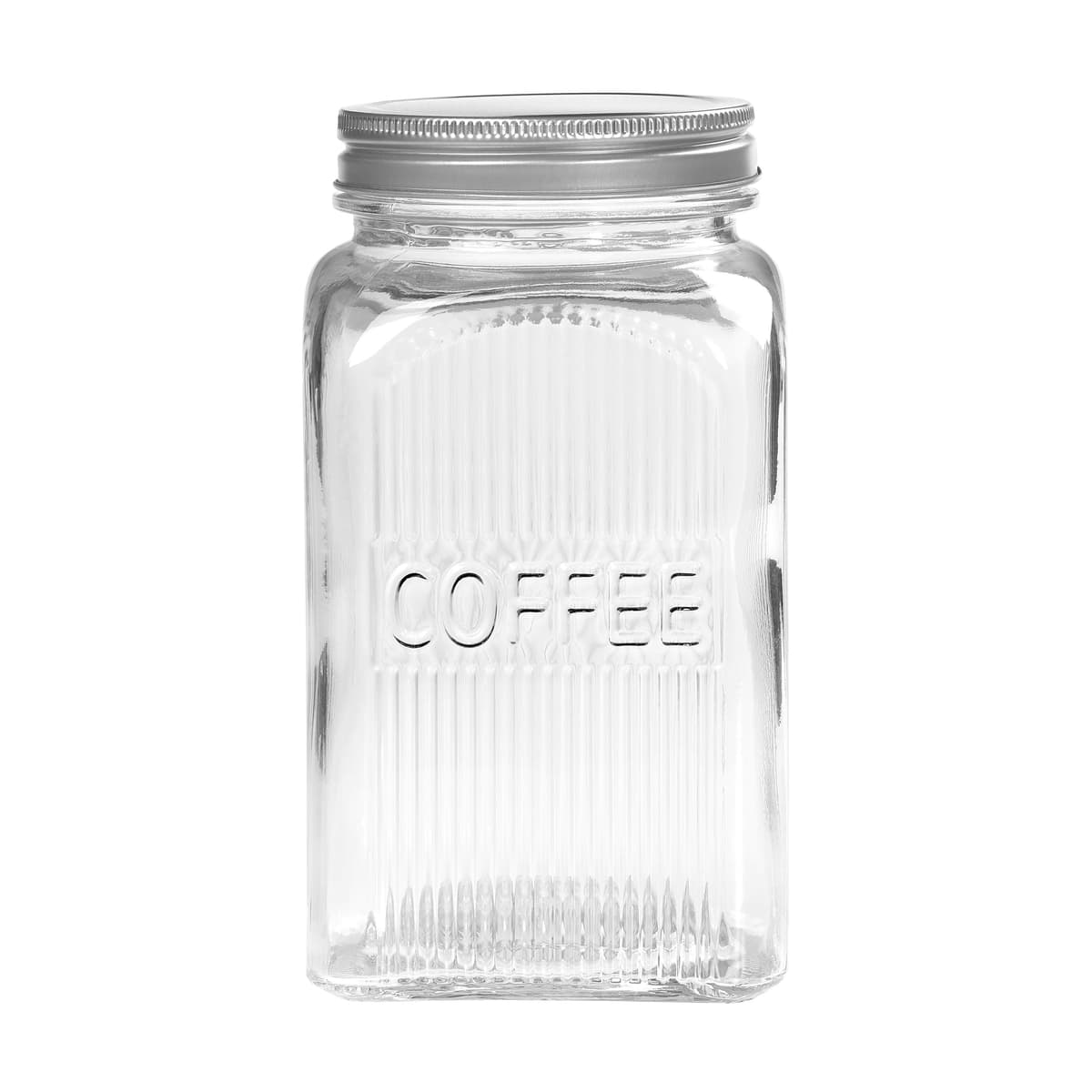 Tala COFFEE Glass Jar with screw top Lid - 1250ml capacity

