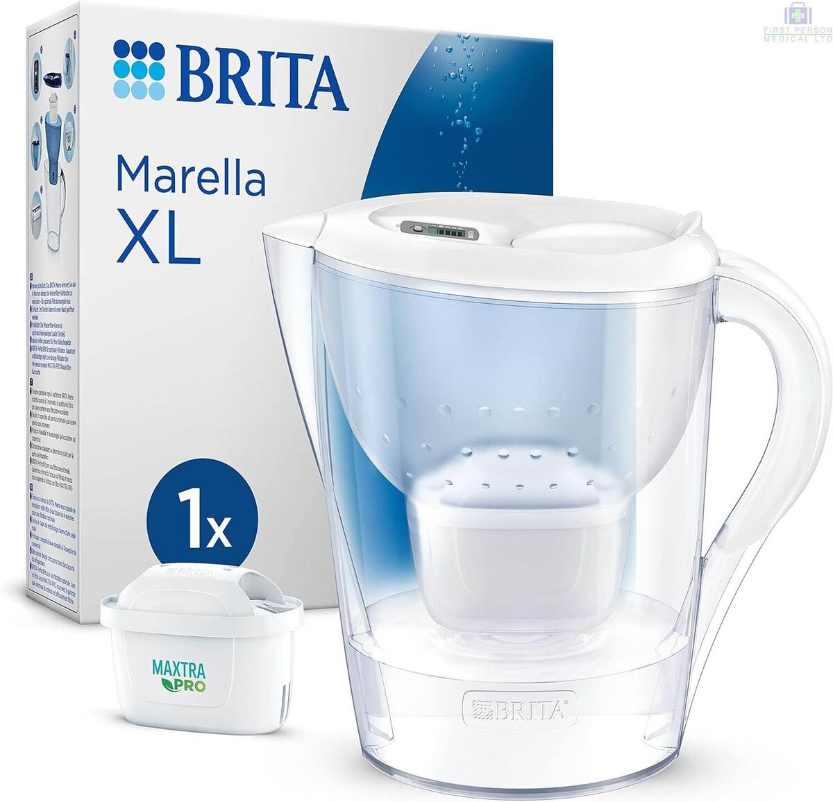 Brita Water Filter Jug Marella XL - 3.5L image