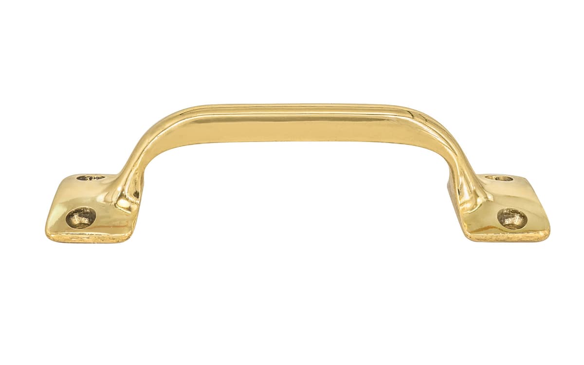 WK 2 D Sash Handles Brass Finish