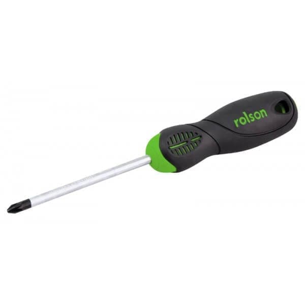 Rolson PZ2 x 100mm VDE Screwdriver