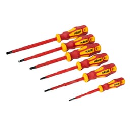 Rolson 5.5 x 125mm Slotted VDE Screwdriver 1