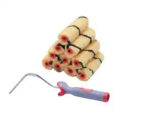 Prodec 10 pk 4" MEDIUM PILE MINI ROLLERS & FRM 