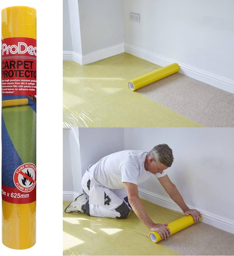 Prodec 25m x 625mm ROLL CARPET PROTECTOR
