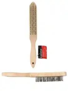 4 Row Wooden Wire Brush