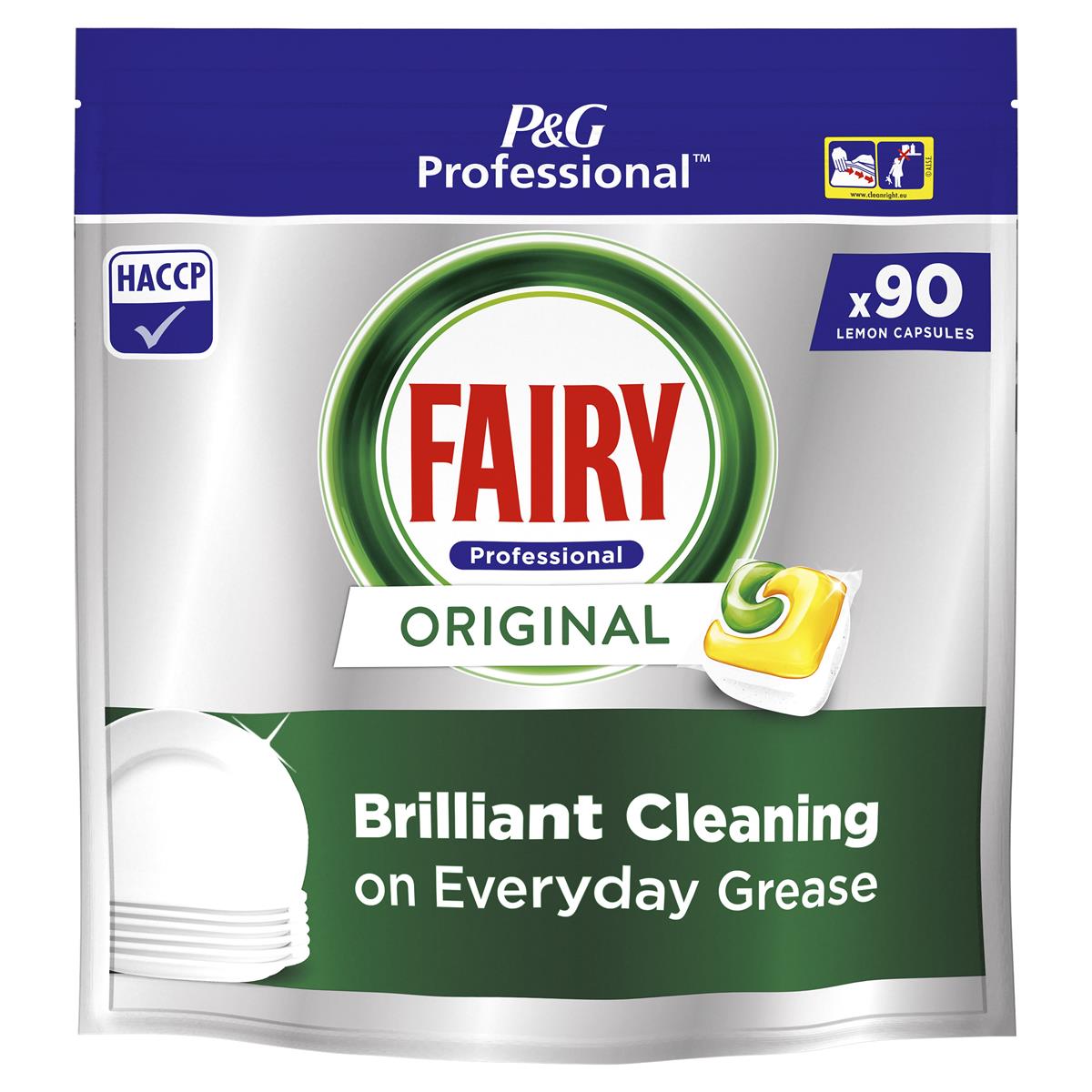 Fairy Prof Washing Capsules Lemon 90s image