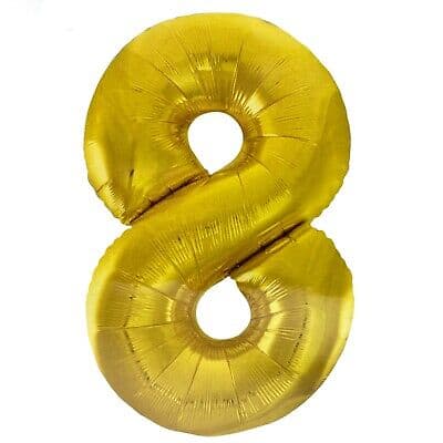 Unique Party  34" Giant Foil Balloon - 8