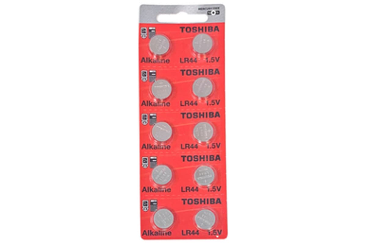 Toshiba LR44 10 Per Card
