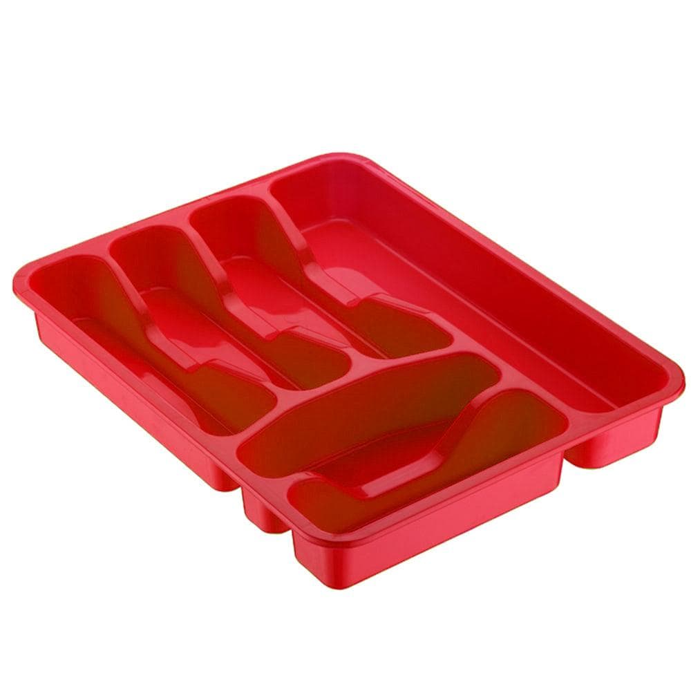 Asude Plastic Big Size Cutlery Tray