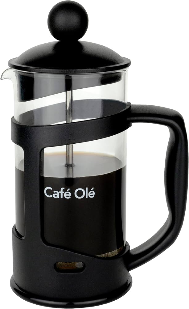 EVERYDAY 3  CUP PLASTIC CAFETIERE BLACK image