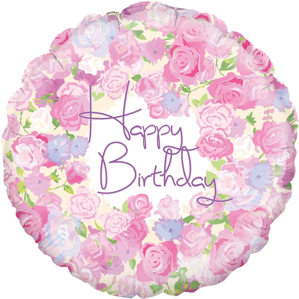 Oaktree 18" Vintage Floral Birthday