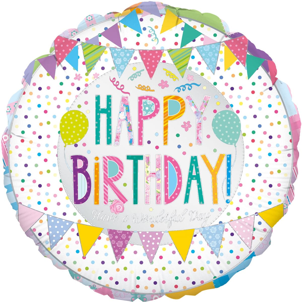 Oaktree 18" Patchwork Birthday