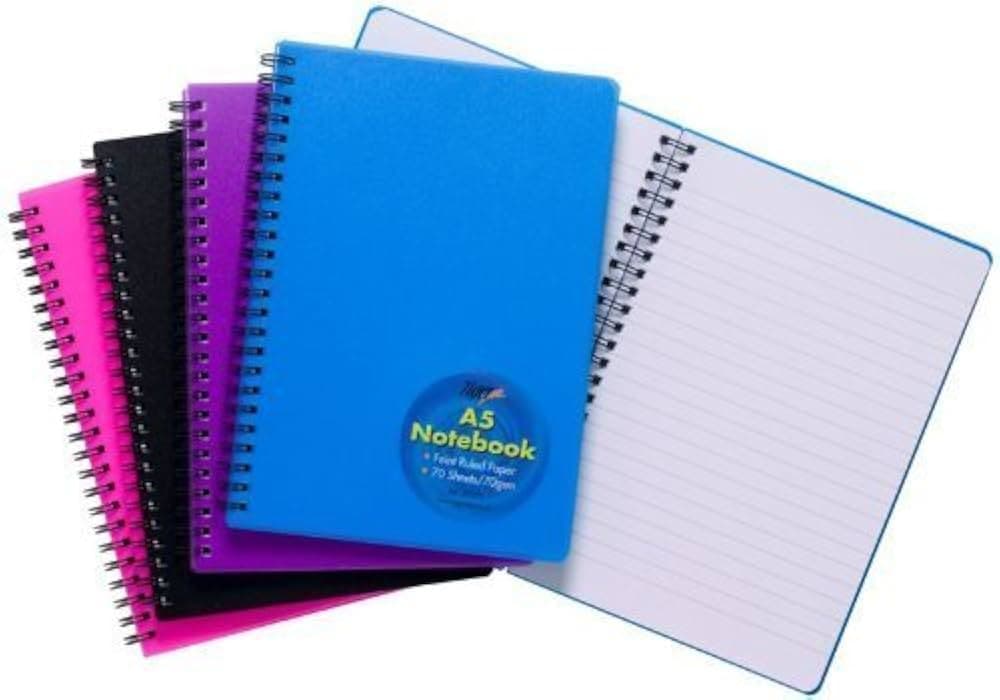Tiger A5 PP Twinwire Notebook 
