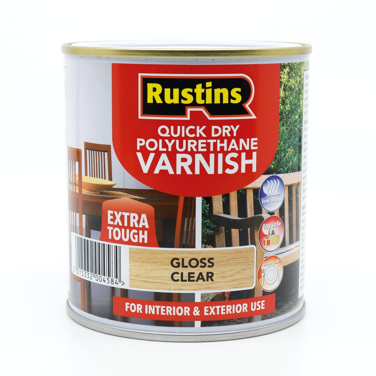 Rustin Q/D Poly Varn Gloss Clear 1Ltr