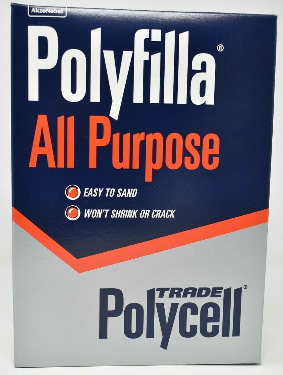 Polycell Trade All Purpose Polyfilla Powder 2KG